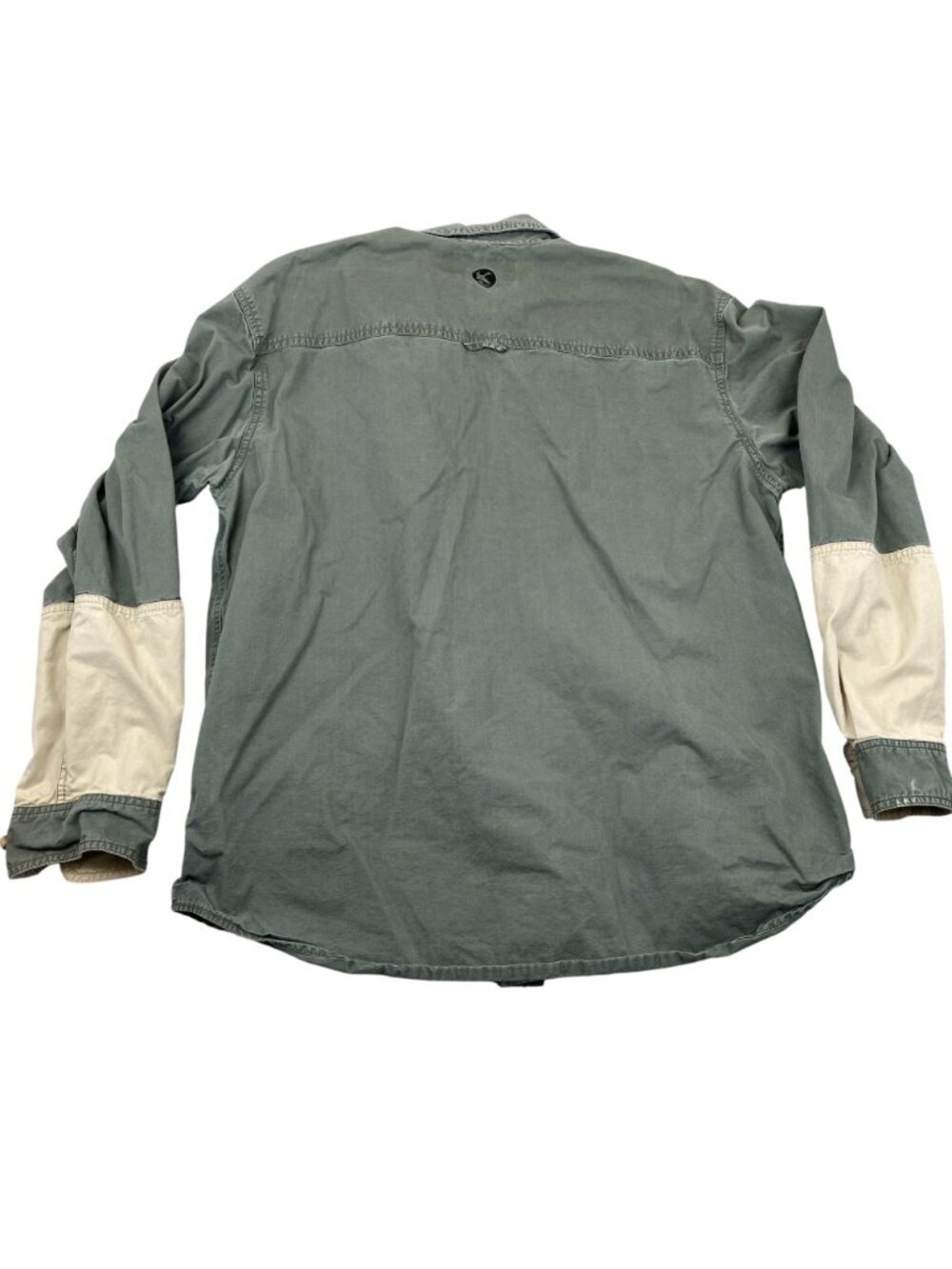 Gander Mountain Mens Shooting Shirt L Quilted Shoulder Long Sleeve Button Down - Picture 3 of 10